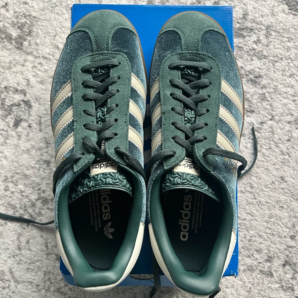 Adidas Gazelle Dark Green Sneakers - Picture 2 of 6